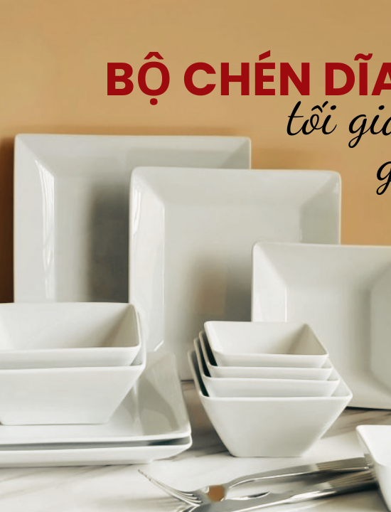 bộ chén dĩa bàn ăn CK