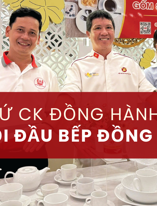 Gốm CK tại ngày hội đầu bếp đồng nai