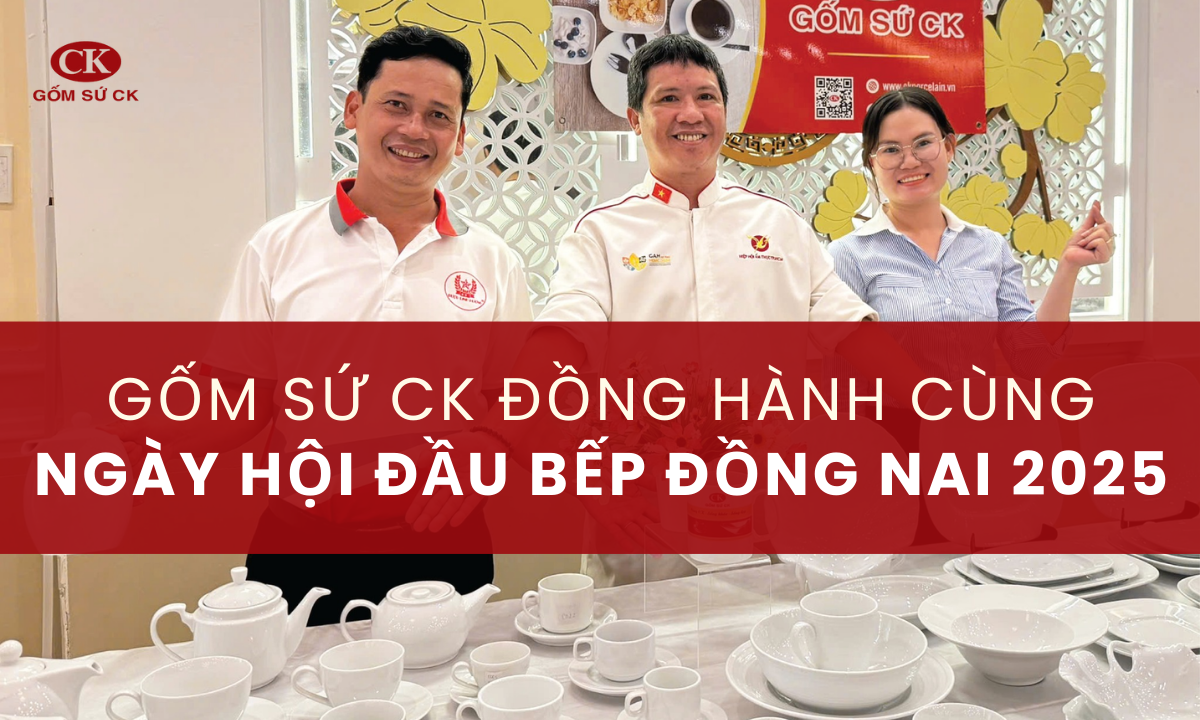 Gốm CK tại ngày hội đầu bếp đồng nai